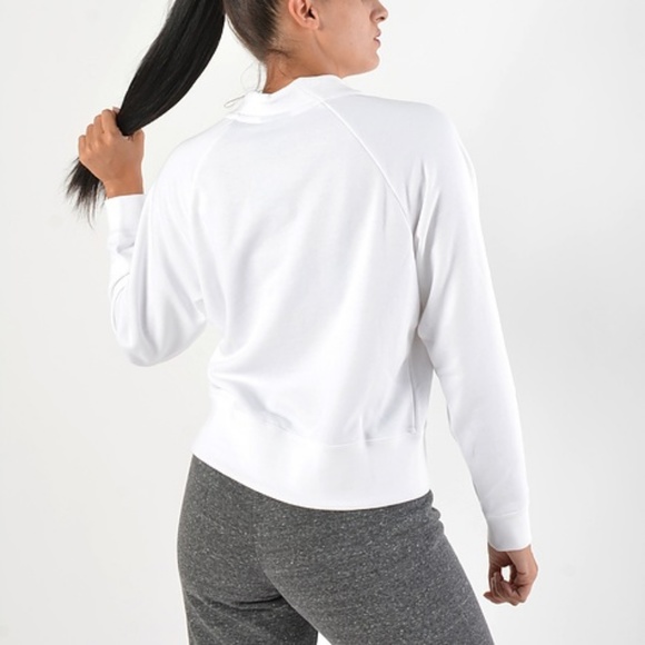 NIKE French Terry Pullover Top - Picture 3 of 4